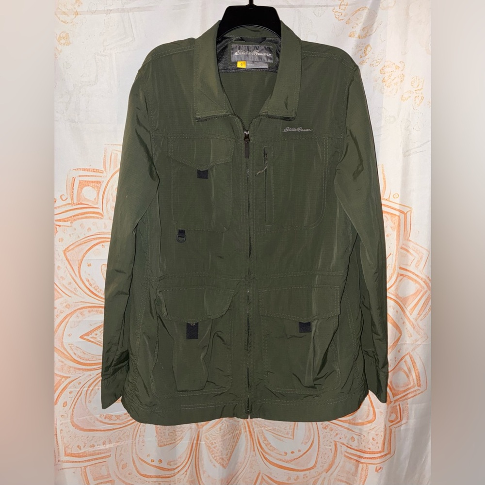Eddie Bauer Men's/Women’s Olive Field Jacket